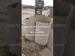 Bastión del Ejército Acero Hesco Barreras de Defensa para Compuestos de Munición